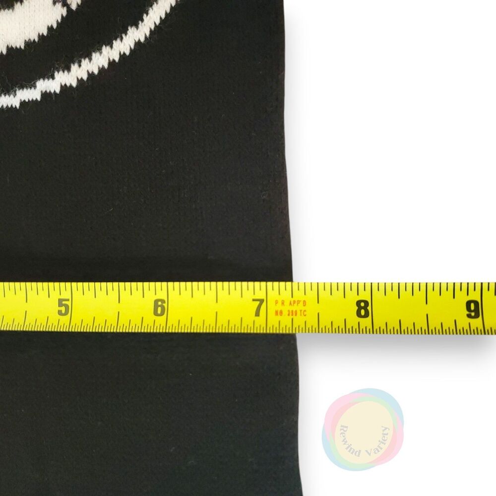 Subhumans Punk Rock Band Knit Scarf Double Sided Skull Logo - Picture 10 of 11